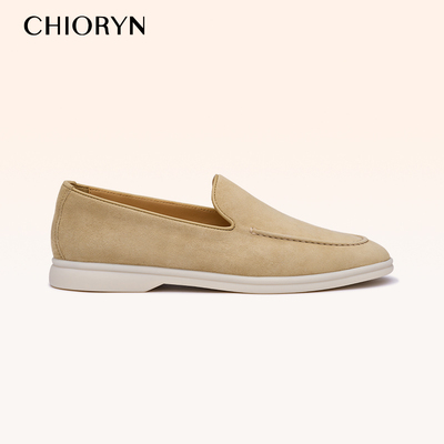 小羊皮一脚蹬乐福鞋chioryn青润