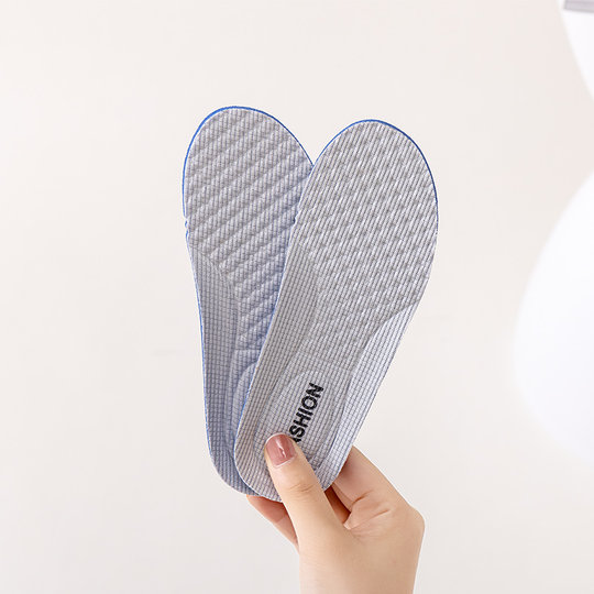 Детские стельки для спортивной обуви для детей, мальчиков и девочек, младенцев и младенцев, можно разрезать на весну и осень, дышащие, впитывающие пот и дезодорирующие.