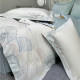 Light luxury double-sided 100 pure cotton lint cotton four-piece set