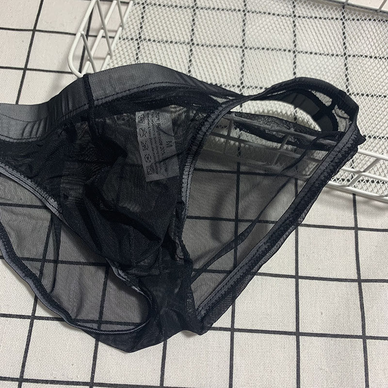 男士情感趣味内裤三角裤透明性感火辣性惑透视超薄露速干柔软丝滑,淘宝优惠券,粉丝福利购,淘宝优惠卷