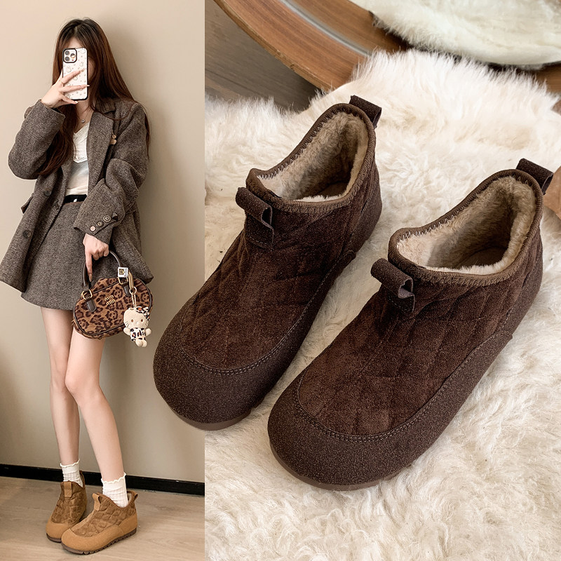 冬季高帮老北京棉鞋女牛筋底加绒布鞋防水防滑雪地鞋中老年妈妈鞋,淘宝优惠券,粉丝福利购,淘宝优惠卷