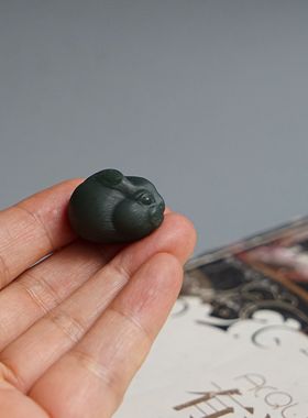 生肖兔吊坠天然和田玉男女