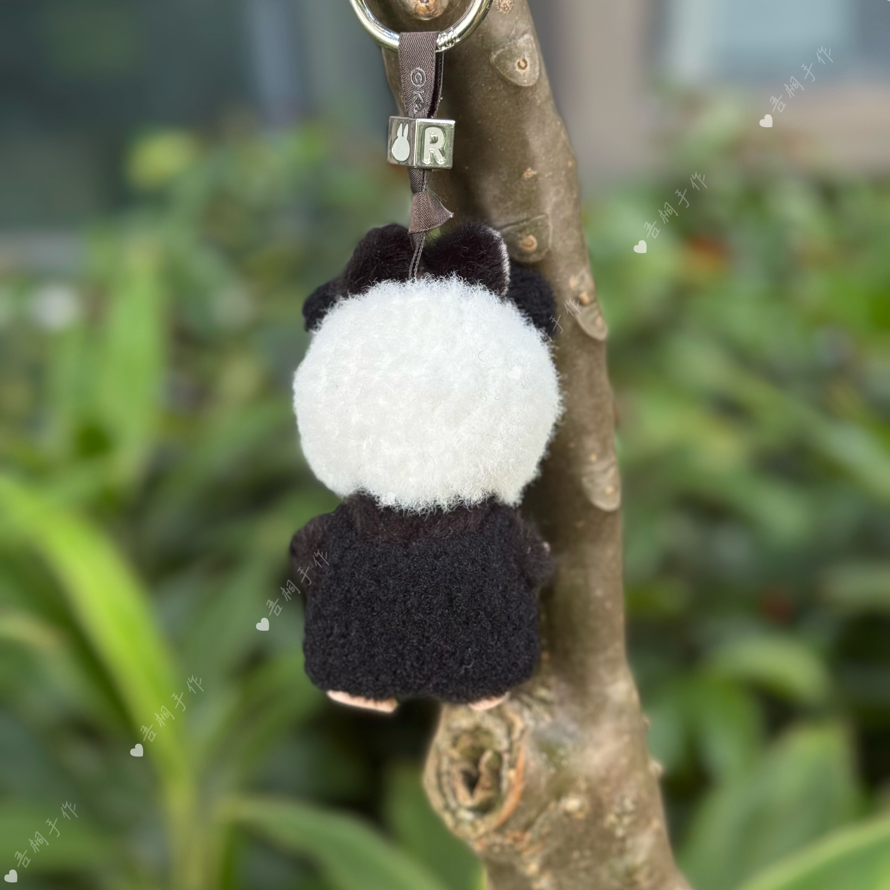 labubu4.0大熊猫娃衣套装拉布布4代心底密码搪胶公仔衣服 - 图3