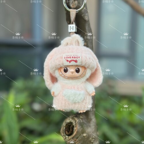 labubu4.0小蜜蜂娃衣套装拉布布4代心底密码搪胶公仔娃衣衣服 - 图2
