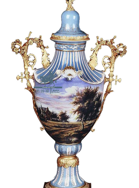 欧式风纯手工花卉内容桌面摆件