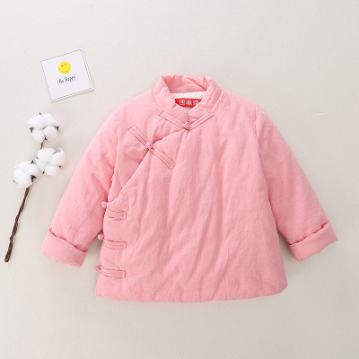 儿童偏襟手工棉花棉袄民国风小棉衣外套男女童加厚汉服中式上衣冬,淘宝优惠券,粉丝福利购,淘宝优惠卷