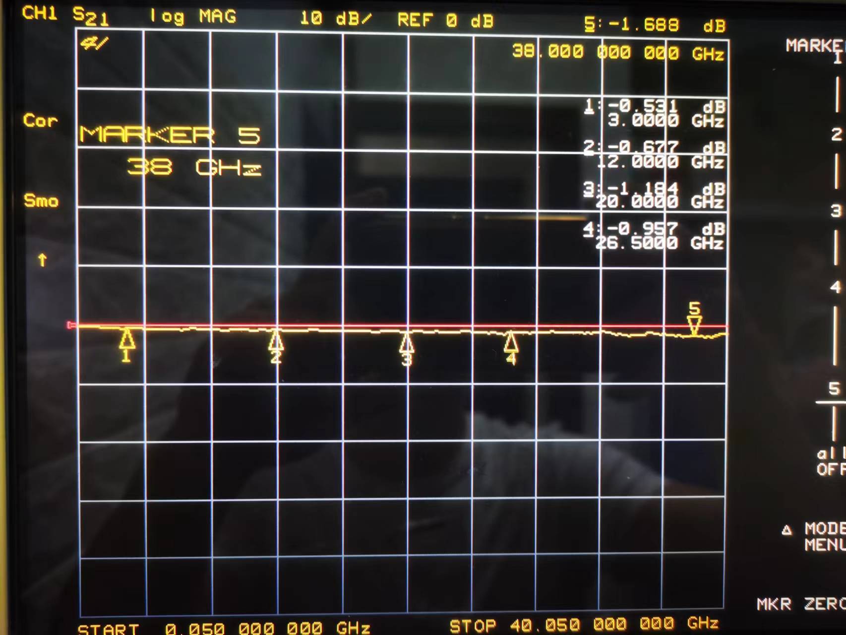 H+S MINIBEND-4 DC-26.5GHz 101.6mm 射频微波同轴半柔电缆跳线 - 图1