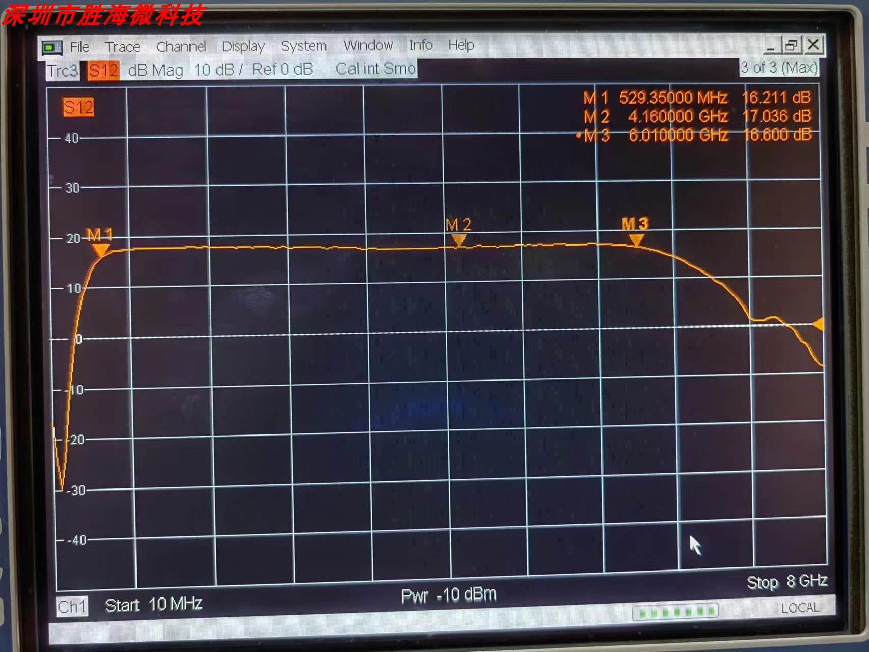 进口 530MHz-6GHz 17dB增益 18dBm功率 SMA 射频微波放大器 - 图2