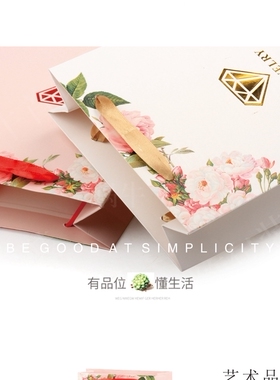 礼品袋纸袋克定做LOGO