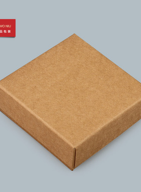 07NPZ的复古盒创意牛皮纸盒首饰盒小饰品礼品包装盒子可定LOGO