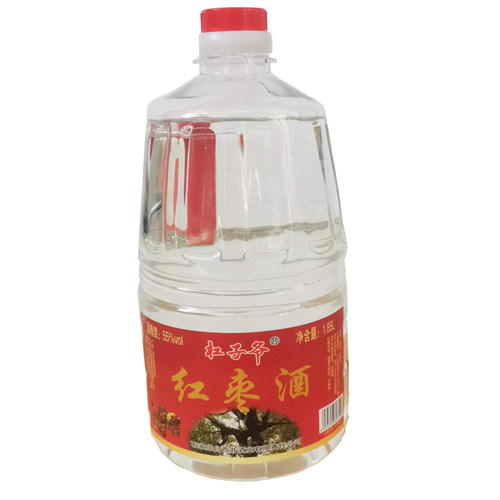 河北行唐红枣酒杠子爷枣酒桶装原浆枣酒窖藏纯枣酒55度 - 图0