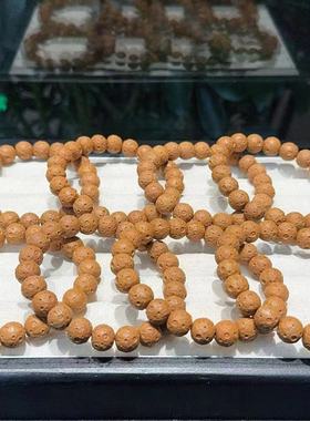 猴头桃核星球陨石坑金丝手串土豪核桃文玩核桃圆珠核雕正圆无相男