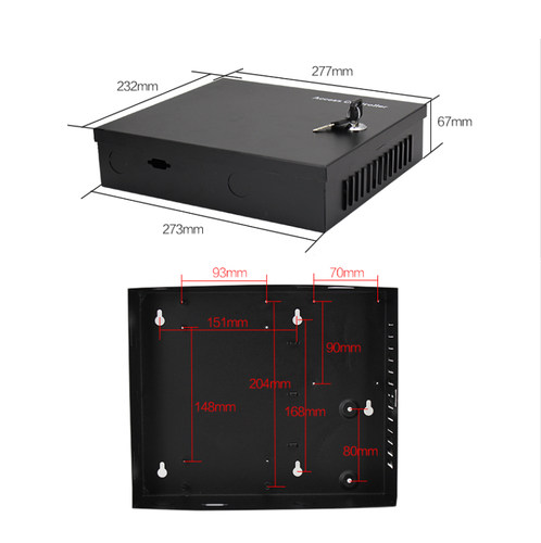 中性 可装大华门禁控制器机箱/大铁箱/电源箱 - 图2