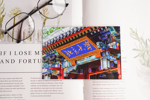 北京大学照片 北京大学相片 北大照片 北京大学塑封照相片 - 图0