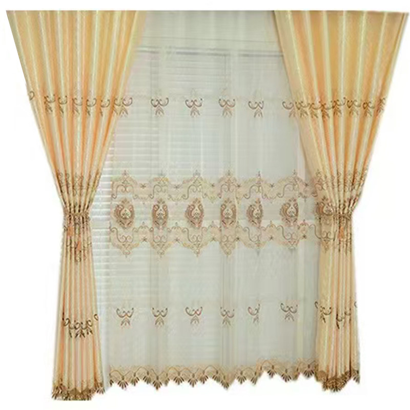 清仓处理高档大气客厅卧室打孔挂钩式半遮光提花绣花布料定制窗帘,淘宝优惠券,粉丝福利购,淘宝优惠卷
