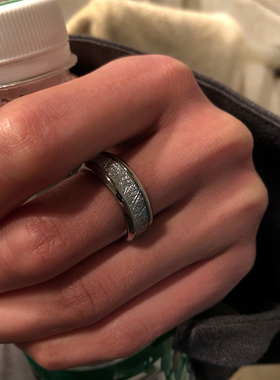 雾凇钢不掉色配饰嘻哈风戒指小众