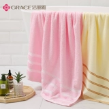 Хлопковое мягкое большое банное полотенце для домашнего использования для умывания для влюбленных, хорошо впитывает воду, увеличенная толщина