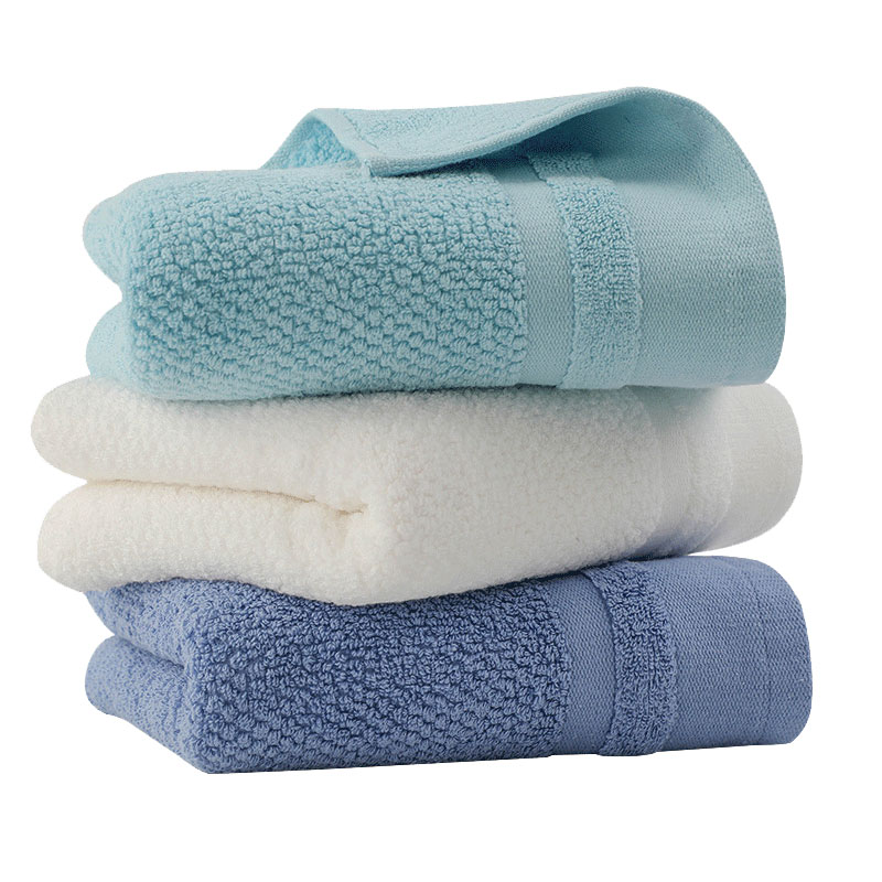 洁丽雅悠购专卖店3条洁丽雅毛巾纯棉洗脸 家用成人 男女情侣加厚吸水A类洗澡大面巾0