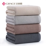 Хлопковое тонкое банное полотенце подходит для мужчин и женщин для влюбленных, хорошо впитывает воду