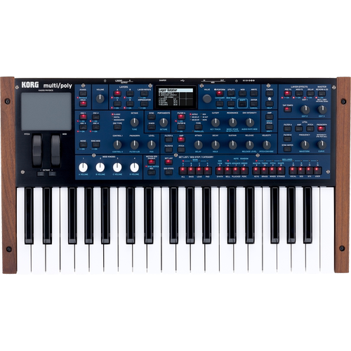 KORG科音multi/poly全新模拟建模合成器MULTIPOLY数字复音滤波器 - 图1