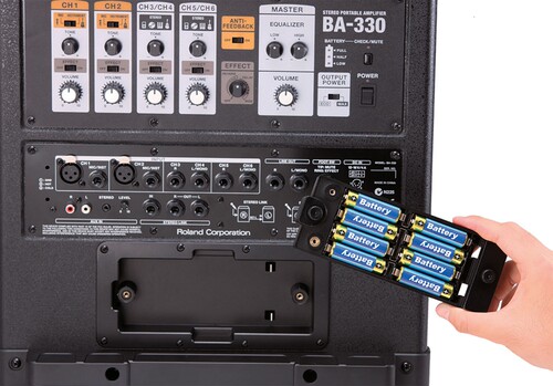 Roland罗兰 BA-330 BA330 多功能立体声键盘吉他人声便携罗兰音箱 - 图2