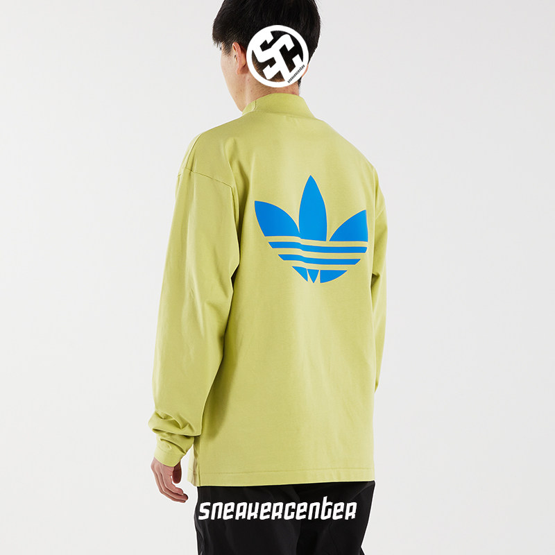 阿迪达斯联名限定长袖t恤 SneakerCenter运动运动卫衣/套头衫