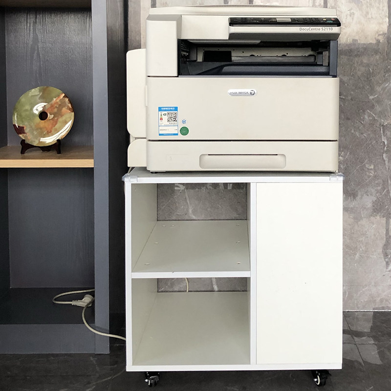 木质大型打印机柜储物柜A3复印机矮柜佳能惠普底座文件柜可移动,淘宝优惠券,粉丝福利购,淘宝优惠卷