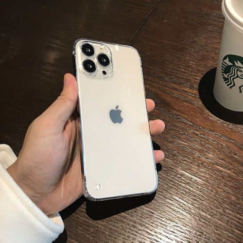 适用苹果13手机壳iphone15ProMax新款16透明15无边框电镀硬壳14Pro超薄裸机手感12半包17promax男士全包防摔 - 图2