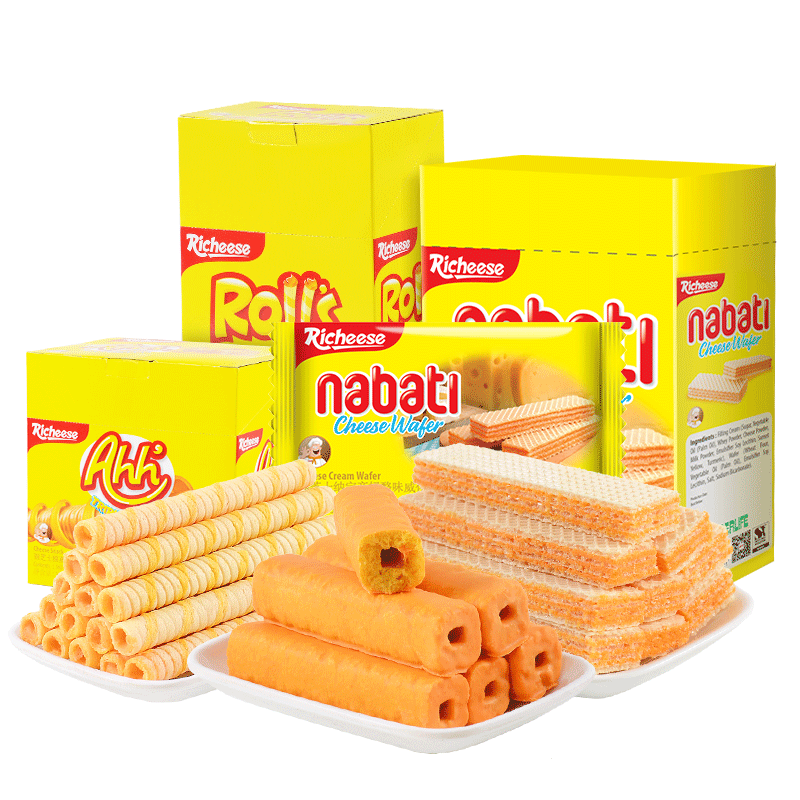 Imported Indonesian cheese sandwich wafer biscuits