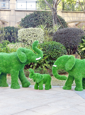 户外园林景观大型玻璃钢仿真动物