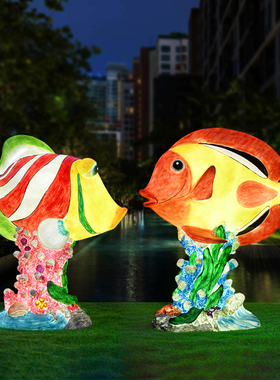 户外海洋动物游乐园景观雕塑摆件