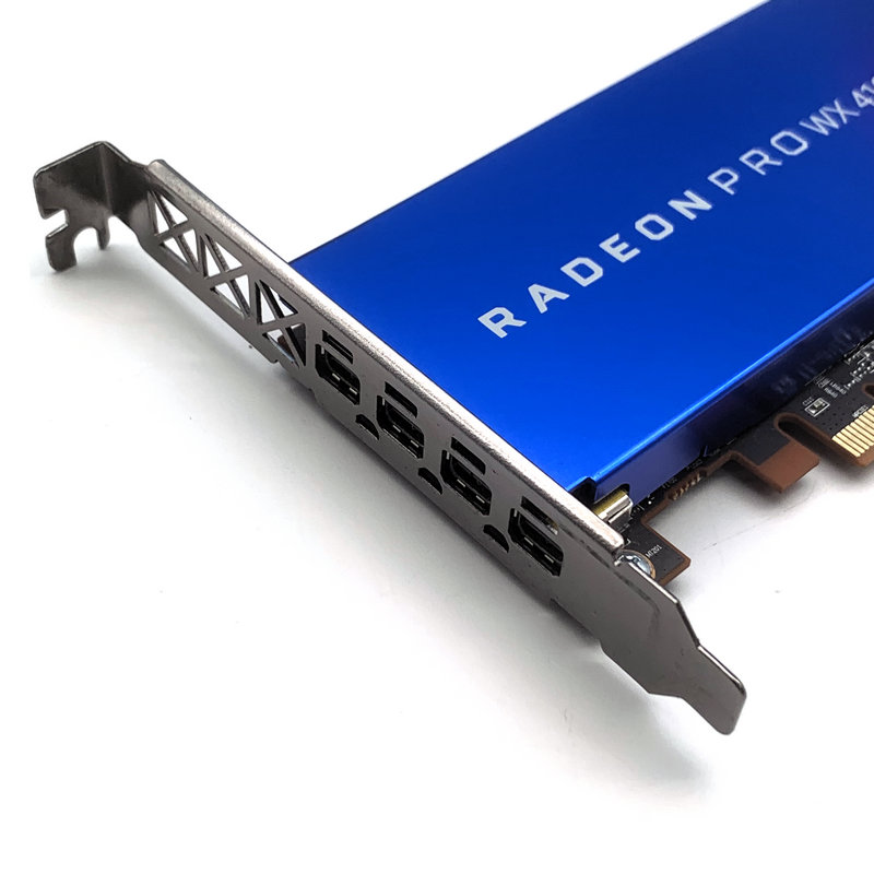 AMD Radeon Pro WX4100 4G专业图形设计显卡CAD/PS绘图3D建模渲染 - 图0