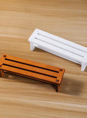 木质迷你家具摇椅摆件解压小物件