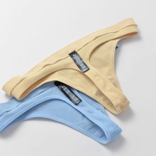 优质外单低腰款丁字裤运动内裤舞蹈健身性感T裤无缝T-BACK女 - 图0