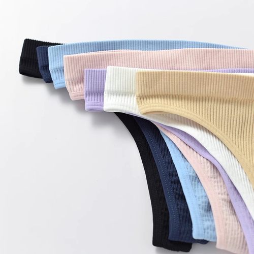 优质外单低腰款丁字裤运动内裤舞蹈健身性感T裤无缝T-BACK女 - 图1