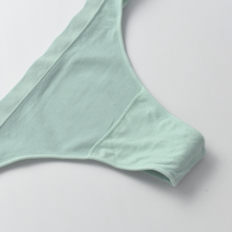 巴西式半丁字裤女无缝运动内裤半包臀三角纯色BRAZILIAN丝滑舒适