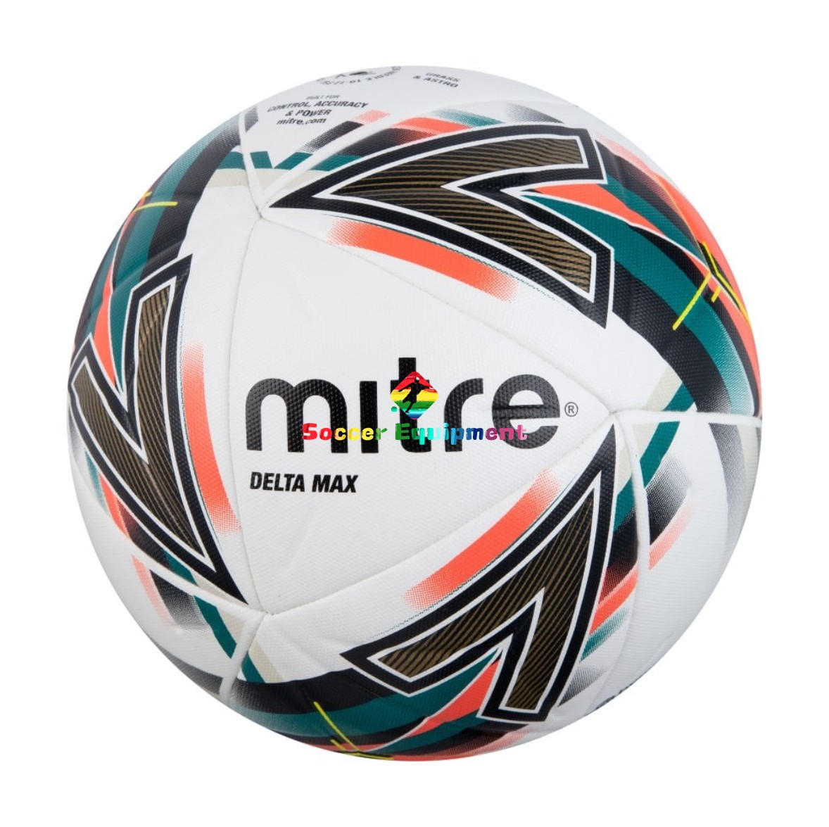 MITRE Delta Max Football 专业比赛 11人制 5号足球 纤维热粘合 - 图3