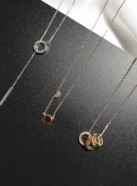 新款日韩钛钢不掉色混批项链