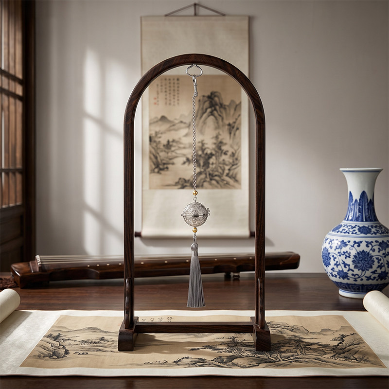 陕西历史博物馆葡萄花鸟纹香囊西安文创纪念品西安特产伴手礼摆件