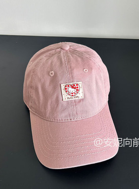 少量现货~新款kt猫鸭舌帽