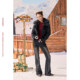 BeerBro Rebellious Holiday really Wearable versatile American Hot Girl ອຸດສາຫະກໍາຫນັກ Studded Slim Boot Jeans