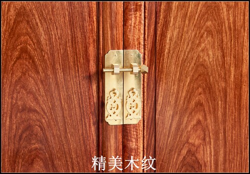 刺猬紫檀书柜红木中式实木玻璃组合柜花梨木展示柜办公室书房书架 - 图1