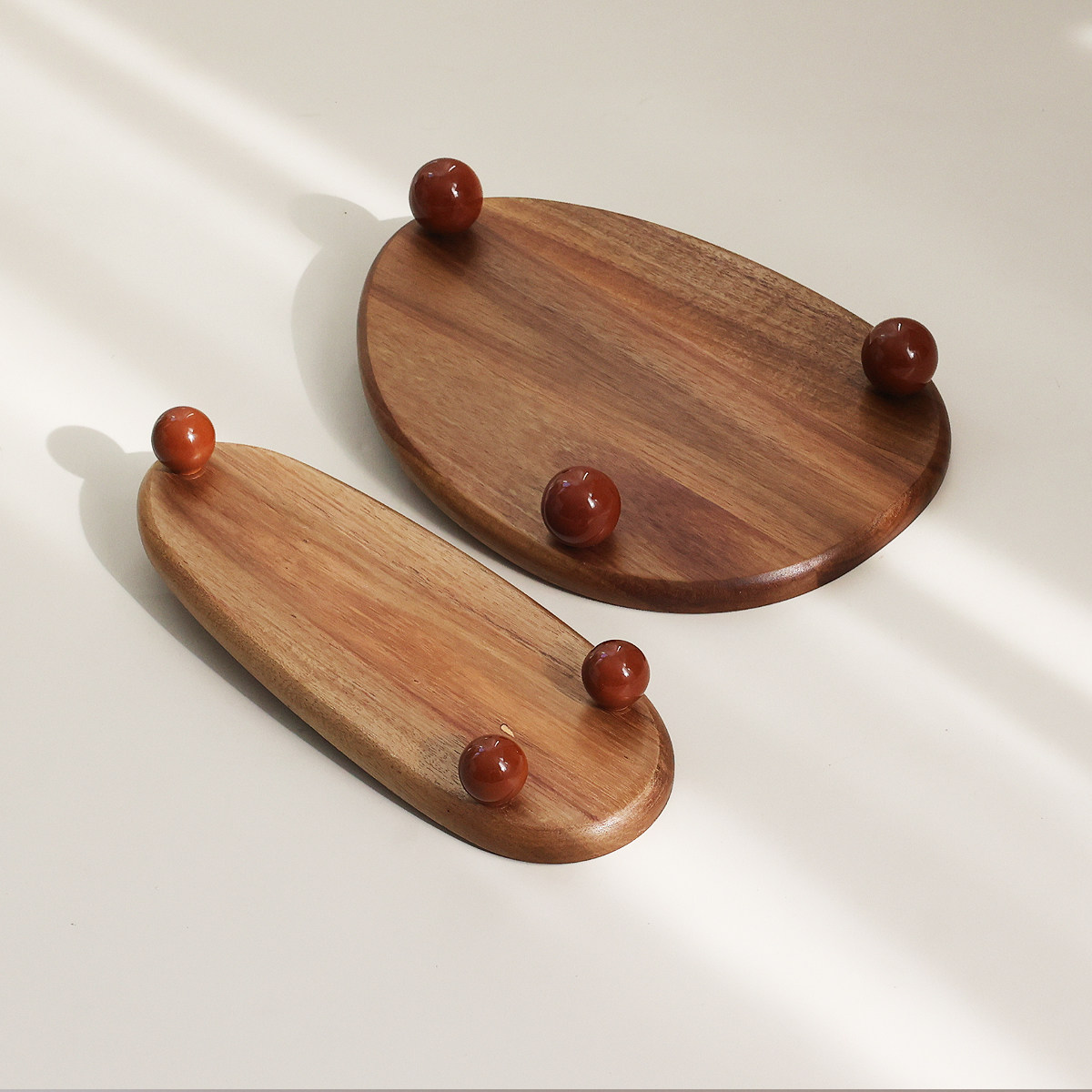 实木香薰托盘 玄关钥匙香水化妆品收纳架创意木质摆件中古奶油风,淘宝优惠券,粉丝福利购,淘宝优惠卷