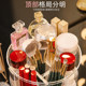 Rotating cosmetics storage box transparent transparent simple