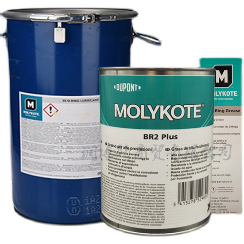 MOLYKOTE/摩力克BR2 Plus导轨 丝杆 轴承 通用二硫化钼润滑脂黑色 - 图3