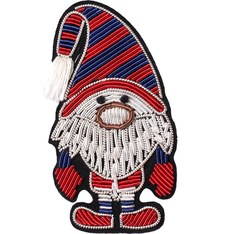 灵心造印度丝手工刺绣别针衣服装饰高档精致圣诞节树圣诞老人胸针,淘宝优惠券,粉丝福利购,淘宝优惠卷