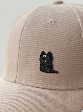 原创宕机小猫胸针印度丝手工刺绣