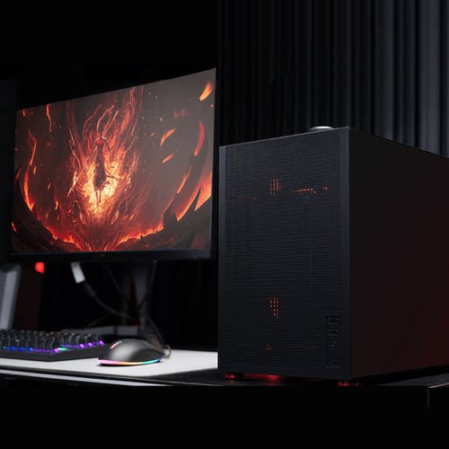 七彩虹显卡迷你电脑主机12100 12400 13400 14400 14600K 12700 14700组装电脑台式机游戏整机硬件diy装机 - 图0