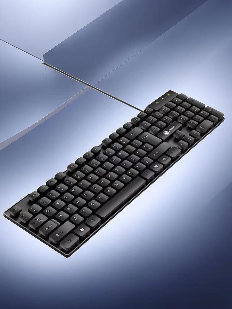 SKTC游戏未来T13商务键盘套装有线台式办公静音打字外接USB笔记本 - 图0