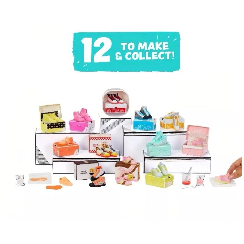 miniverse迷你惊喜鞋球手工DIY制作仿真鞋子微缩盲盒玩具儿童礼物,淘宝优惠券,粉丝福利购,淘宝优惠卷